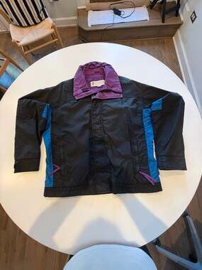 Vintage 90s Columbia Bugaboo Black Active Zip Jacket...